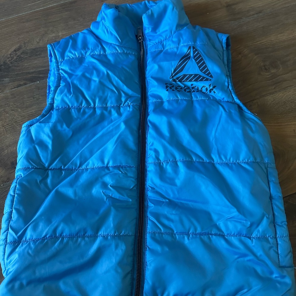 Reebok Vibrant Blue Quilted Vest